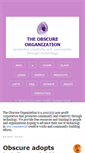 Mobile Screenshot of obscure.org